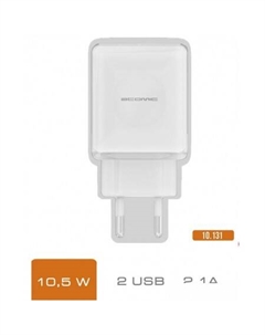 Сетевое зарядное U500 (белый) Atomic