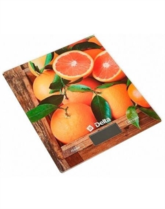 Кухонные весы KCE-70 (сочные апельсины) Delta