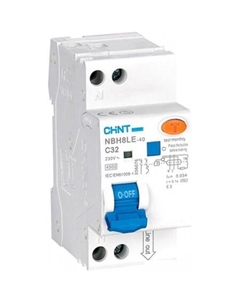Дифференциальный автомат NBH8LE-40 1P+N 16A 30mA С 4.5kA (R) 206062 Chint