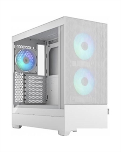 Pop Air RGB White TG Clear Tint FD-C-POR1A-01 Fractal design
