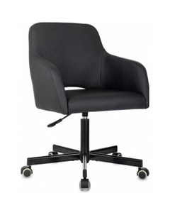 Офисное кресло CH-380M (черный экокожа) Бюрократ
