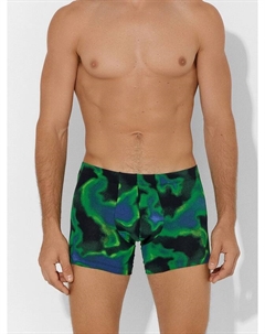 Трусы боксеры мужские разводы на черном Mark formelle