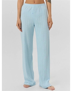 Брюки домашние женские голубые Mark formelle