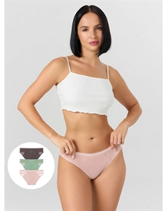 Трусы слипы женские в наборе, 3 шт Mark formelle