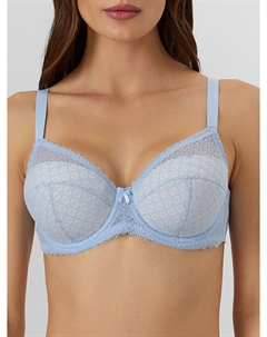 Бюстгальтер макси женский голубой Mark formelle