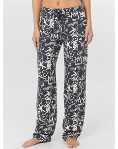Брюки домашние женские с принтом граффити Mark formelle