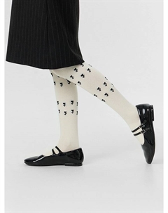 Колготки детские бежевые с цветами Mark formelle