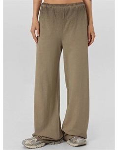 Брюки женские серые с обработкой эйсид Mark formelle