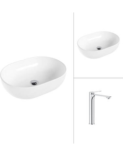 Умывальник со смесителем Lauter 21836A + Rio 21AM12672