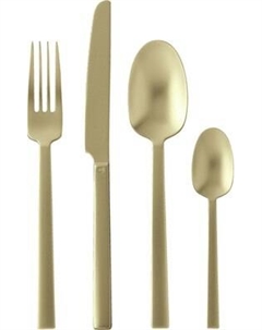 Набор столовых приборов Sambonet Neutra Antique Champagne / 52669P81