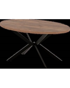 Обеденный стол Millwood Верона овальный 180х100х75 / 51780_t_ch_6