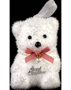 Набор елочных игрушек Sima-Land Блестящий мишка / 10766692 Sima-land