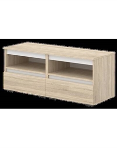 Тумба Кортекс-мебель Бари ТВ 120 2ш-2