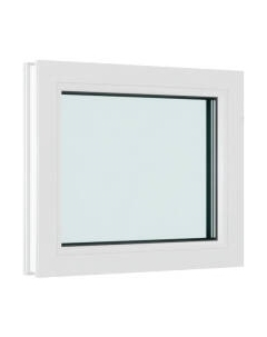Окно ПВХ Brusbox Глухое 2 стекла