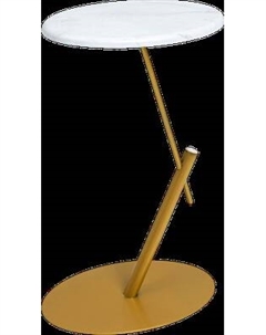 Приставной столик Мебелик МеталлАрт М015 овальный