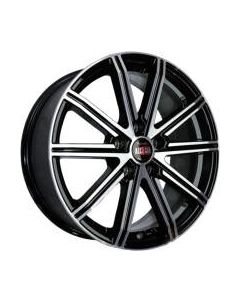 Литой диск Alcasta M64 16x6.5" 5x108мм DIA 63.35мм ET 45мм BKF