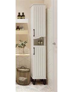 Шкаф-пенал для ванной Runo Марсель 30 правый