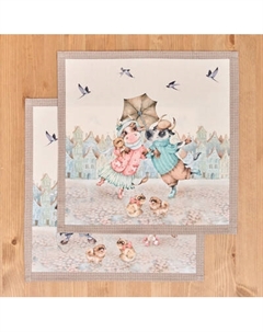 Набор сервировочных салфеток Santalino 850-729-8