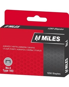 Скобы MILES NO.4-8MM Miles