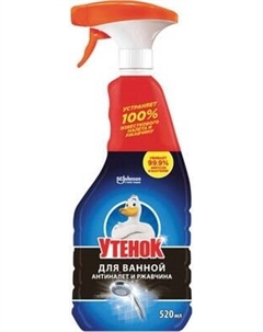 Чистящее средство для ванной комнаты Туалетный утенок Антиналет и ржавчина
