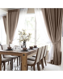 Комплект штор Волшебная ночь Рогожка 165x270см / 722430