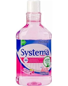 Ополаскиватель для полости рта Lion Thailand Systema Цветущая вишня