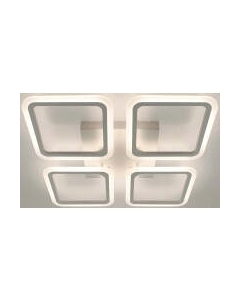 Люстра Estares Sonne 120W 4S-APP-550x550x70-WHITE/WHITE-220-IP20