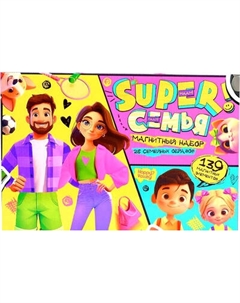 Развивающая игра Happy Valley Магнитный. Суперсемья / 10708232 Happy valley