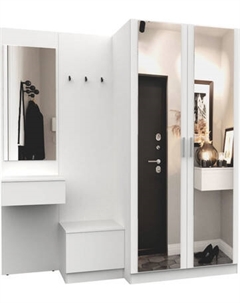 Секция в прихожую Интермебель Марсель-158 / МР 01-158