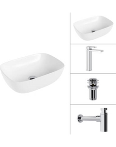 Умывальник со смесителем Lauter 21493A + Cascade 21СК0655C + сифон 21635CH + дон.клапан 21190CH