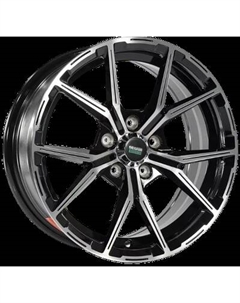 Литой диск Megami MGM-22 15x6.5" 4x100мм DIA 60.1мм ET 36мм BKF