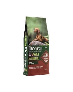 Сухой корм для собак Monge Bwild Grain Free Adult Lamb