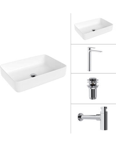 Умывальник со смесителем Lauter 21487-50 + Reef 21CK8678C + сифон 21635CH + дон.клапан 21190CH