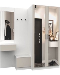 Секция в прихожую Интермебель Марсель-158 / МР 01-158