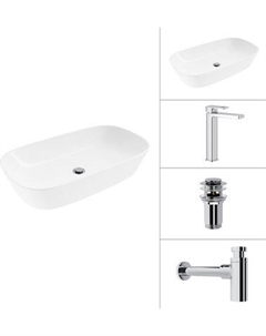 Умывальник со смесителем Lauter 21393-70 + Cascade 21СК0655C + сифон 21635CH +дон.клапан 21190CH