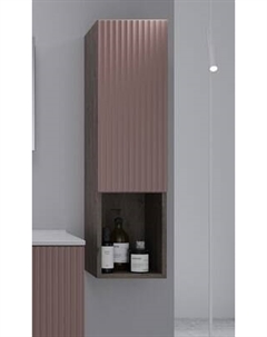 Шкаф-полупенал для ванной ЗОВ Дублин / CDUFTSMFR Зов