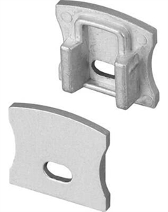 Заглушка для профиля Arlight ALU-SLIM-H15 с отверстием / 019449