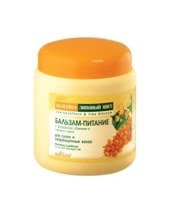 Бальзам для волос Belita Облепиха и Липовый цвет Питание для сухих и поврежд волос
