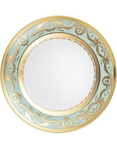 Тарелка столовая обеденная Zepter Империал Голд Селадон / LP-IC27