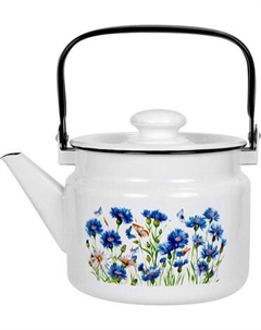 Чайник Лысьвенские эмали Васильки С-2713 П2/4РчЭК