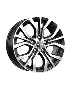 Литой диск K&K C736 Qashqai 16x6.5" 5x114.3мм DIA 66.1мм ET 40 мм Алмаз черный K&k