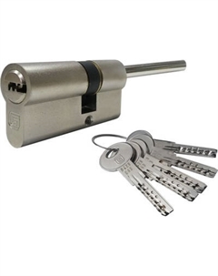 Цилиндровый механизм замка Гардиан GB (46/31/60SH)-Ni 5кл без вертушки