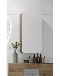 Шкаф для ванной Runo Ницца 35 правый