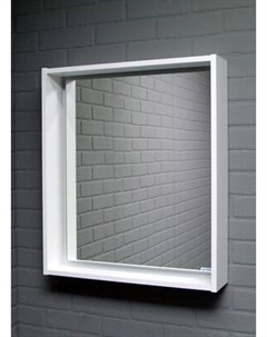 Шкаф с зеркалом для ванной Айсберг Аура 60 DA2507HZ