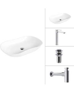 Умывальник со смесителем Lauter 21570 + Moon 21СK81691C + сифон 21635CH + дон.клапан 21190CH