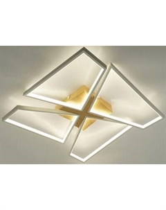 Люстра Estares Orlando 120W S-APP-550x550x90-WHITE/WOOD/WHITE-220-IP20