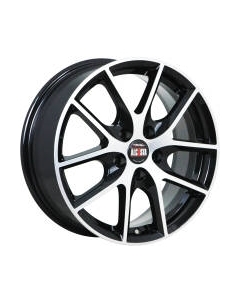 Литой диск Alcasta M59 16x6.5" 5x114.3мм DIA 66.1мм ET 45мм BKF