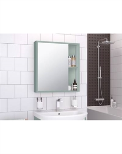 Шкаф с зеркалом для ванной Runo Эко 60