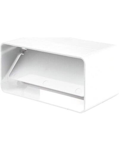 Соединитель воздуховода Семь ветров 204x60 с обратным клапаном / 8181