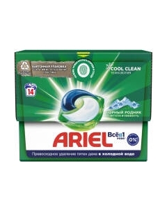 Капсулы для стирки Ariel Горный родник